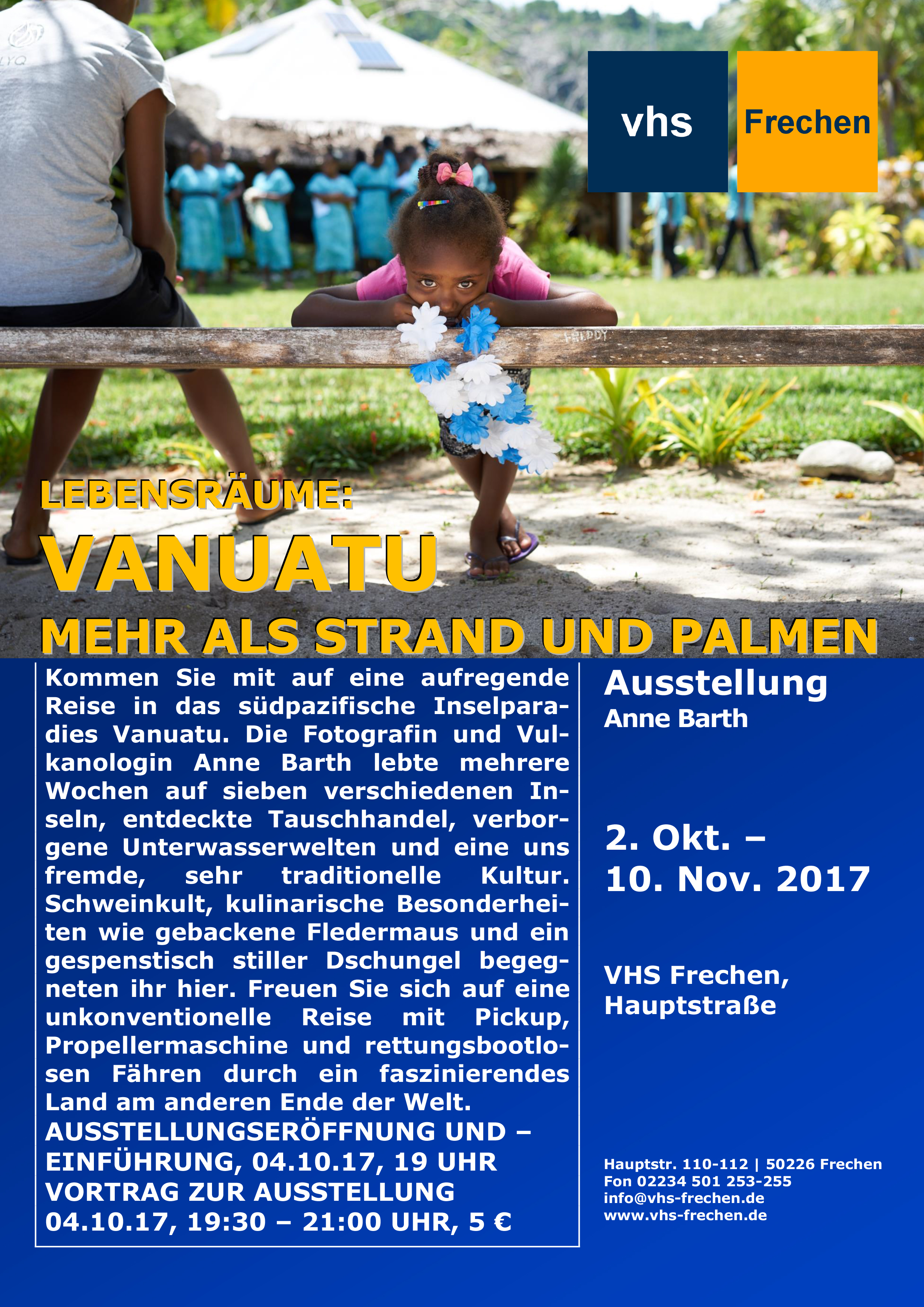 Vanuatu – Ausstellung und Vortrag