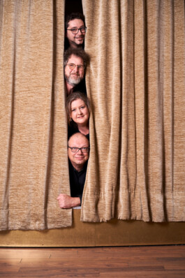 Portrait Michael Heide Cris Revon Anke Fuchs Christian Gottschalk Ein Abend namens Gudrun